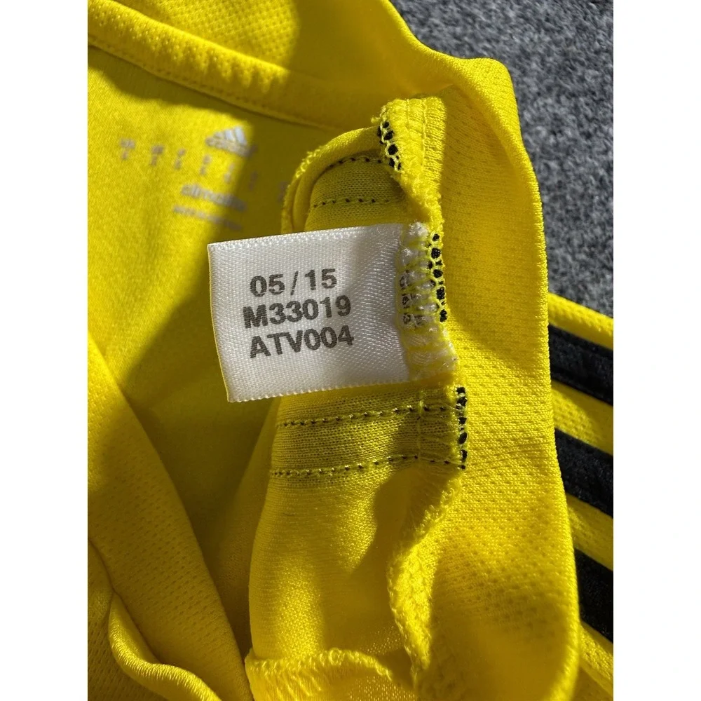 Adidas‎ Columbus Crew Jersey Adidas Men's Size Small 2015 Yellow MLS